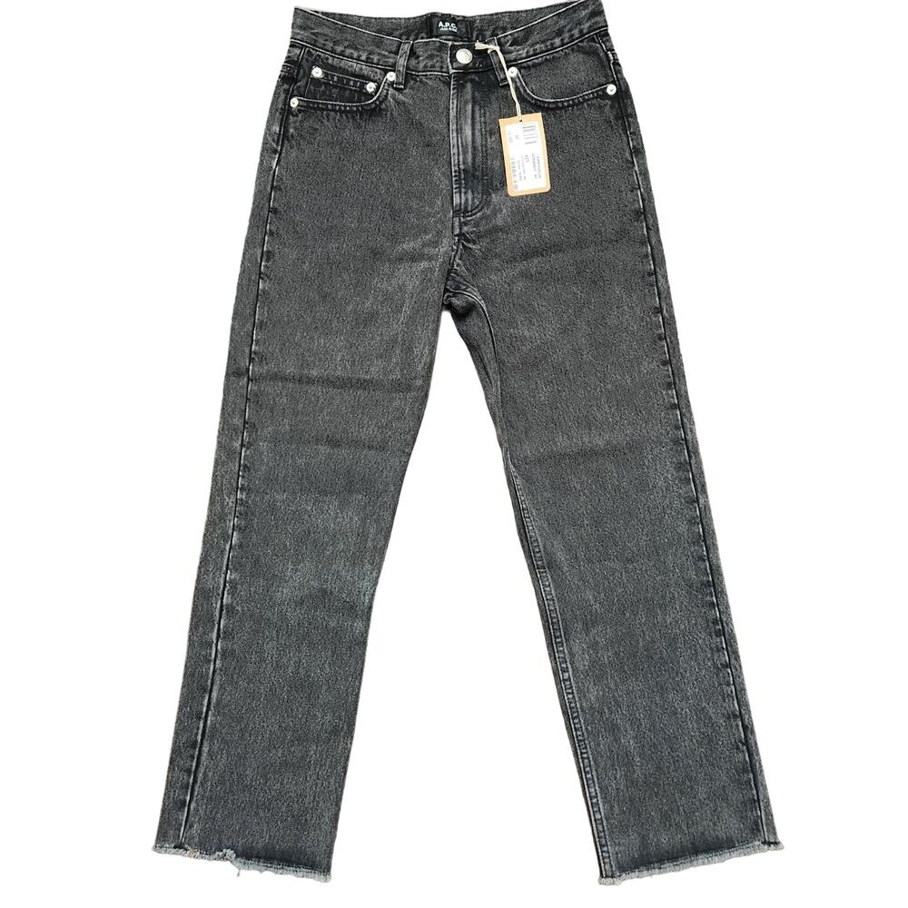 NWT A.P.C. Jean Rudie Faux Noir Jeans Size 25